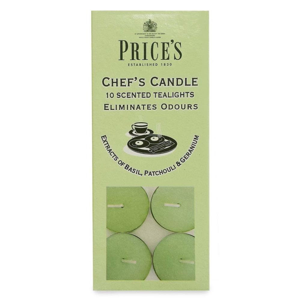 Price's Chef's Fresh Air Tea Lights (Pack of 10) £3.22